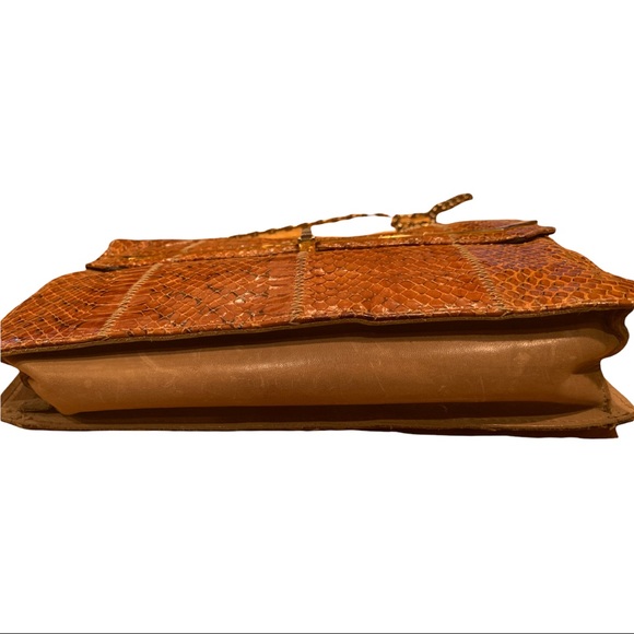 Vintage snake skin leather purse - Picture 7 of 10